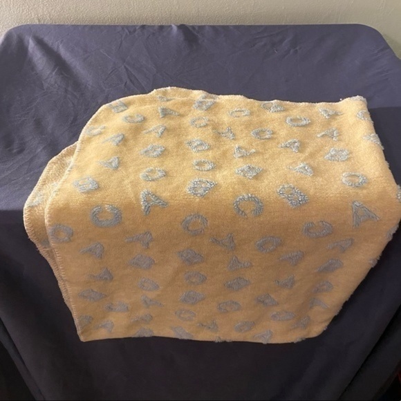 Blue & yellow Baby blanket - Picture 5 of 5